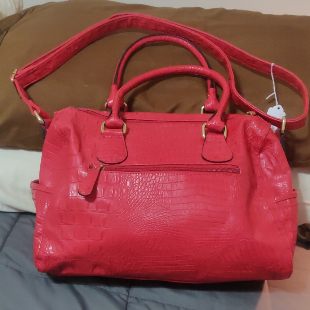 Red Array purse